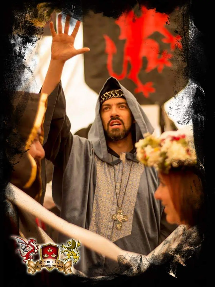 Mago en invocación